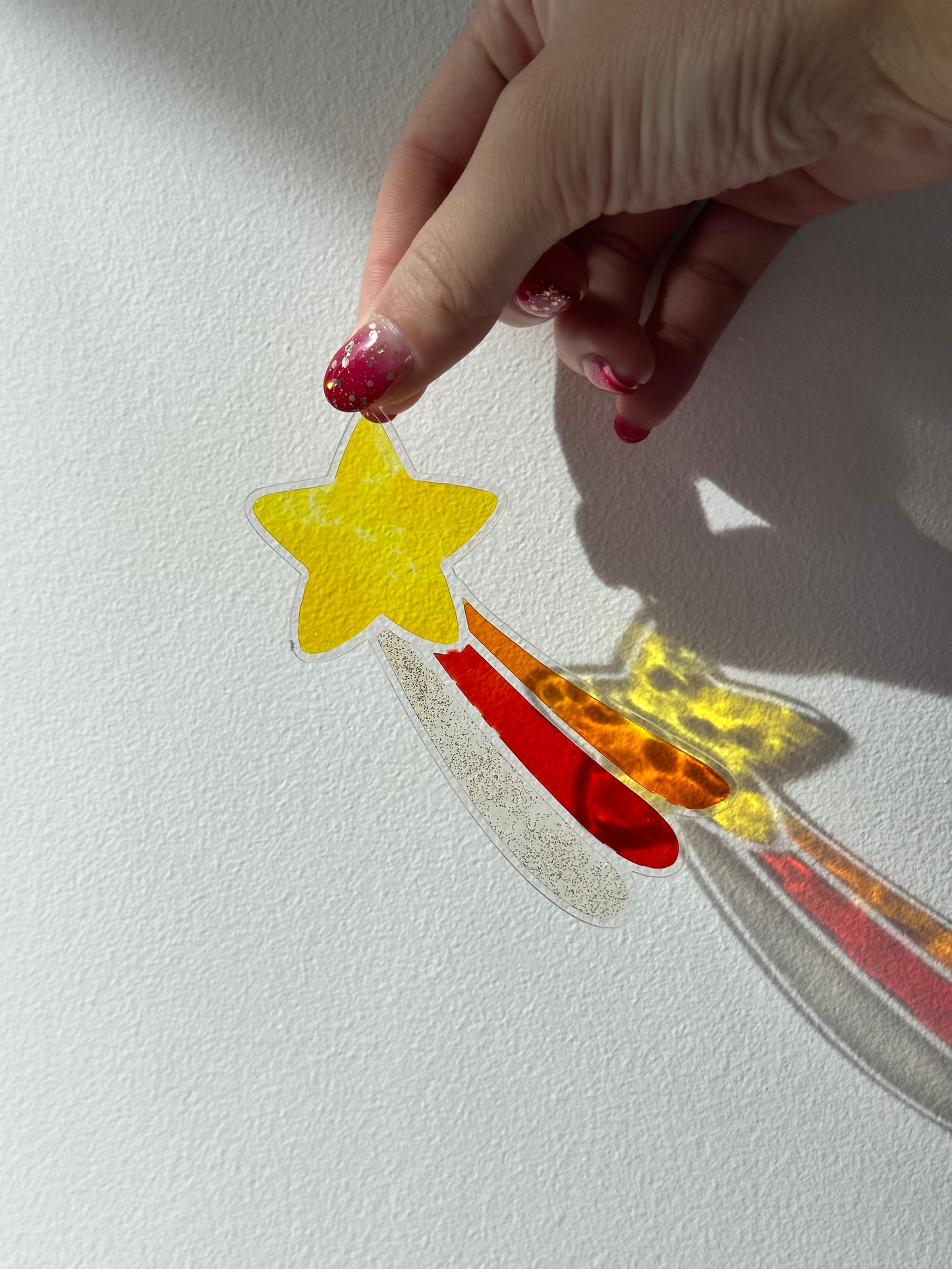 Wishing Star Glass Ornament