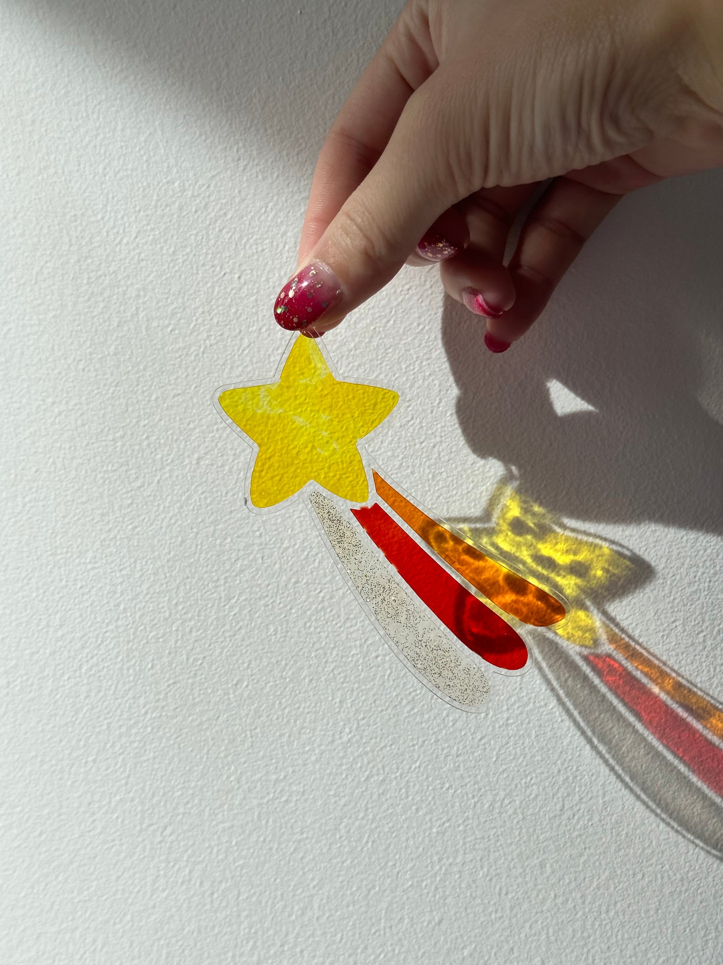 Wishing Star Glass Ornament